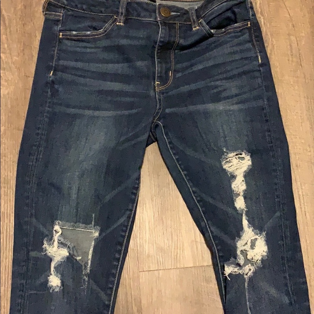 american eagle super stretch jeans